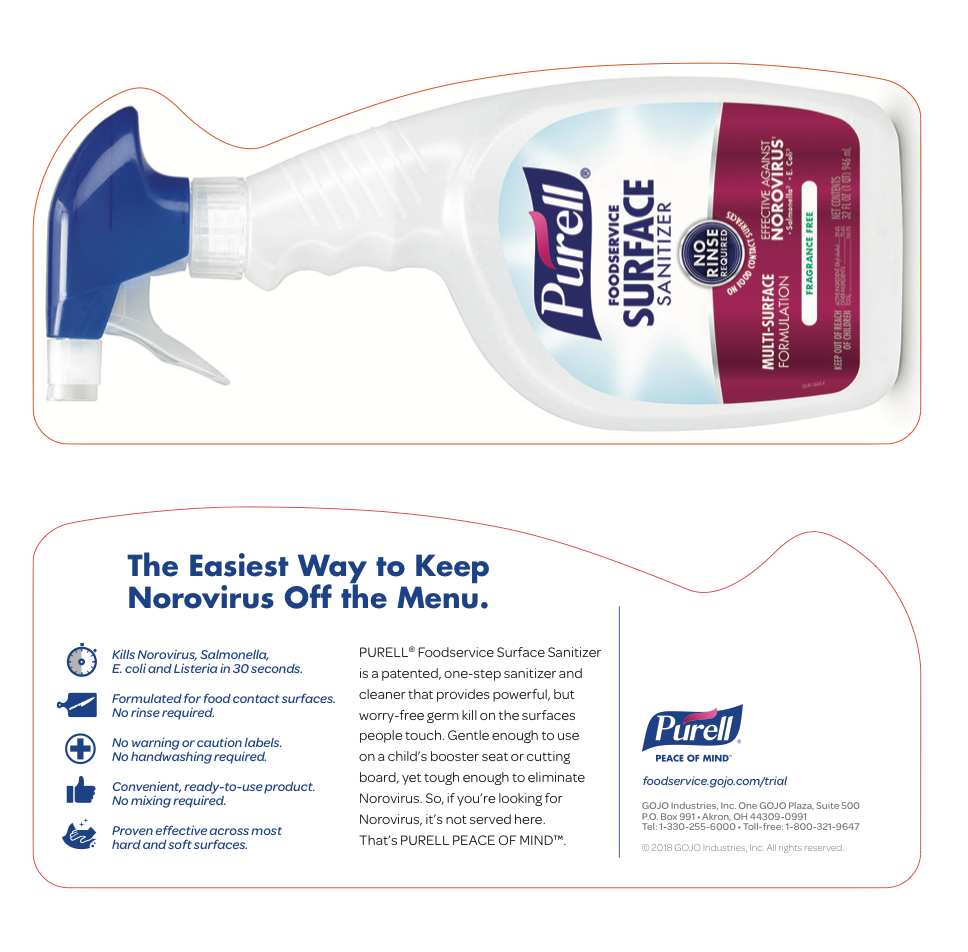 Surface Spray Direct Mail